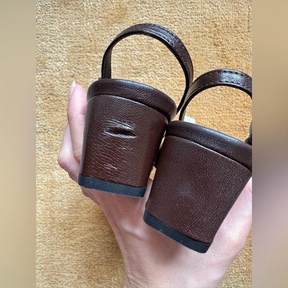 🍂NWT ALOHAS Pumps Lindy  Brown Leather Pumps - Picture 14 of 14